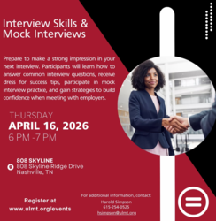 Interview Skills and Mock Interviews