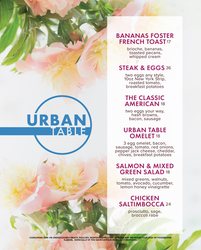 Mother's Day Done Right at Urban Table