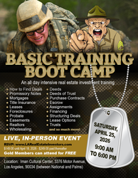 Basic Training Real Estate Boot Camp