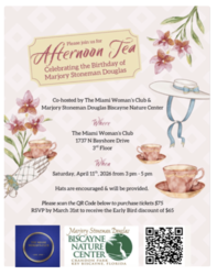 An Afternoon Tea on Behalf of Marjorie Stone Douglas