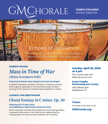 GMChorale to present “Echoes of Resilience” in Middletown on April 26