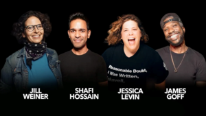 Jessica Levin, Shafi Hossain, James Goff, Jill Weiner