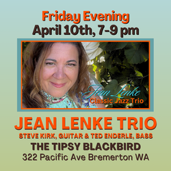 Jean Lenke Jazz Trio at Tipsey Blackbird