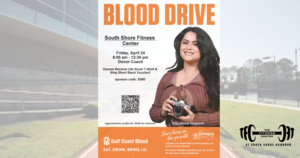 Blood Drive at The Fitness Center at South Shore Harbour