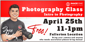 Intro to Photography with Jace Medina