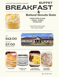 Community Buffet Breakfast at the Chalfont Fire House