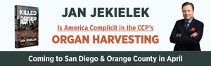 Killed to Order: A Live Conversation with Jan Jekielek in San Diego