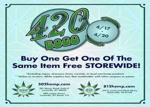 4/20 Weekend Blowout Sale