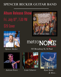 Spencer Becker Guitar Band Album Release Show – The 3rd Street Tales