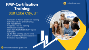 PMP Certification Training in Salt Lake City, UT | 100% Pass Guarantee