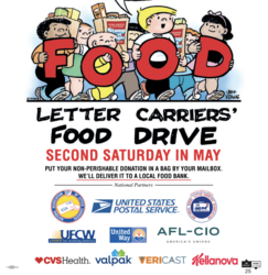 Postal Service Food Drive to Support CROS Pantries