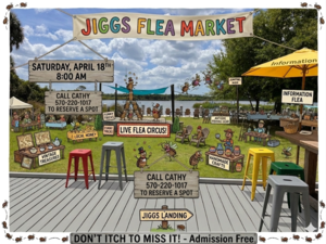 Jiggs Landing Community Waterfront Flea Market