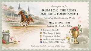 Cincinnati Derby Mahjong Tournament: Run for the Roses 🌹🐎