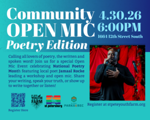 Commuity Open Mic: Poetry Edition