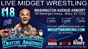 Midget Wrestling Warriors Presents DESTINY AWAKENED TOUR 2026