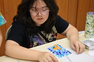 Abstraction: Painting + Mosaics. Ages 7-13