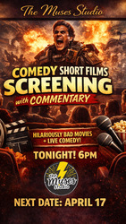 COMEDY SHORT FILMS + LIVE COMMENTARY