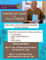 Sowers of Light Book Tour with Paula Terrero