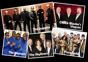 “Pittsburgh Oldies All Stars” With 5 Legendary Groups-Paying Tribute to Doo-Wop, Oldies and Rock!