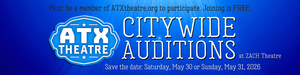 Citywide Auditions: SAVE THE DATE!