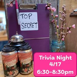 Trivia at the Cidery