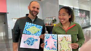 Free Art Workshop: Shape Stamps