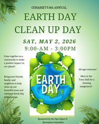 8TH ANNUAL COHASSET EARTH DAY TOWN-WIDE CLEAN-UP DAY