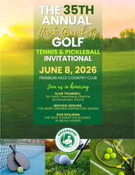 The 35th Annual Hank Greenberg Memorial Golf, Tennis and Pickleball Invitational