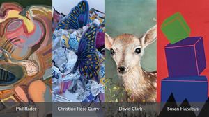 Phil Rader, Christine Rose Curry, David Clark, Susan Hazaleus