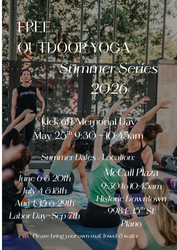 FREE Outdoor Yoga @ McCall Plaza in Historic Downtown Plano
