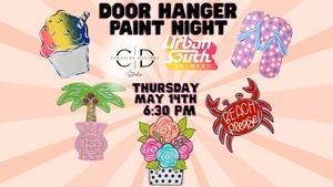 Urban South Hosts Sip & Paint with Creative Designs Studio