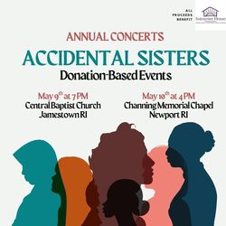"About Time" - an A Capella concert by the Accidental Sisters
