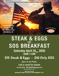 Steak, Eggs and SOS Breakfast