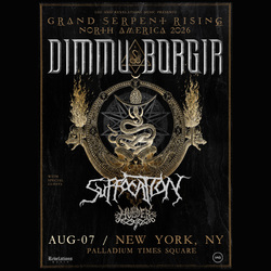 Dimmu Borgir: Grand Serpent Rising Tour US 2026 in NYC