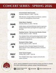 St. James Cathedral Concert Series: Rosemarie Ochoa, Organ