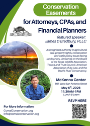 Conservation Easements for Attorneys, CPAs, and Financial Planners