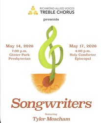 RAV Treble Chorus Presents: Songwriters