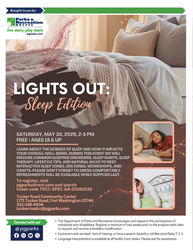 Lights Out: Sleep Edition