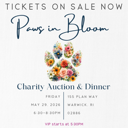 RISPCA's Paws in Bloom: Charity Auction & Dinner