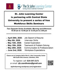 Job Skills Series (afternoon sessions)