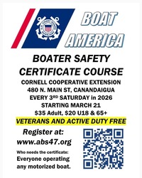 Boater Safety Certificate Class