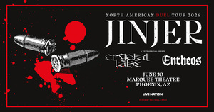 Jinjer with Crystal Lake & Entheos