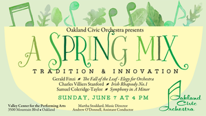 Oakland Civic Orchestra: A Spring Mix, Tradition & Innovation