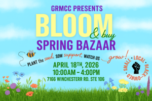 GRMCC Spring Bazaar