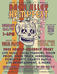 4th Annual Back Alley Hempfest hosted by Back Alley Boutique & Bud Bar (Free to Attend)
