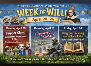 Pittsburgh Shakespeare in the Parks Puppet Slam