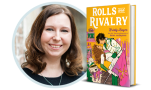 Kristy Boyce in conversation with Christen Randall discussing and signing Rolls and Rivalry