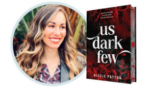 Alexis Patton discussing and signing Us Dark Few