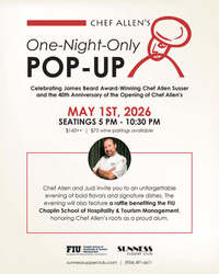 Chef Allen’s Pop-Up at Sunness Supper Club