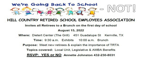 We're Going Back to School - NOT!